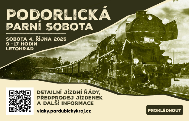 Podorlická parní sobota 4.10.2025